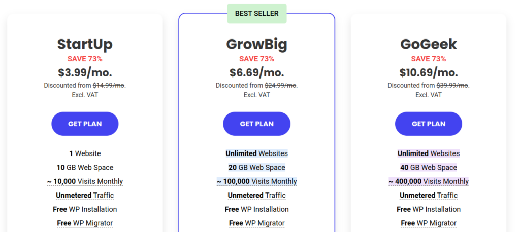 siteground pricing