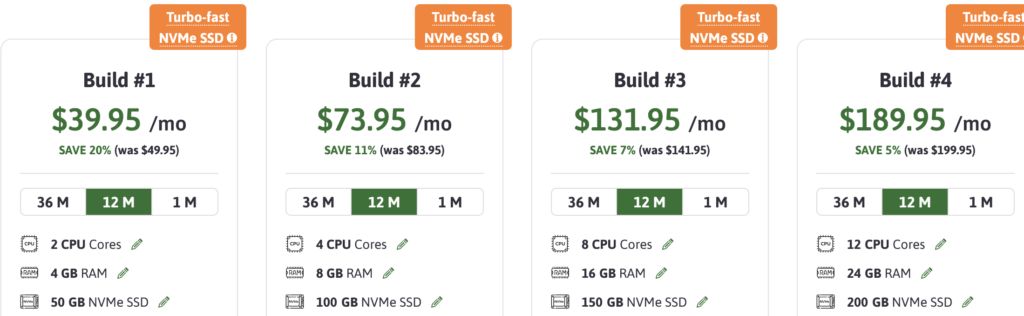 scalahosting pricing