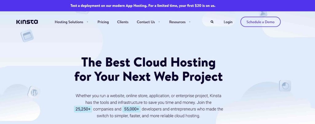 kisnta cloud hosting for your app