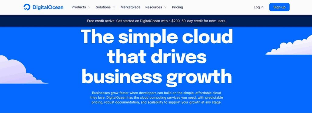 digitalocean application hosting on cloud