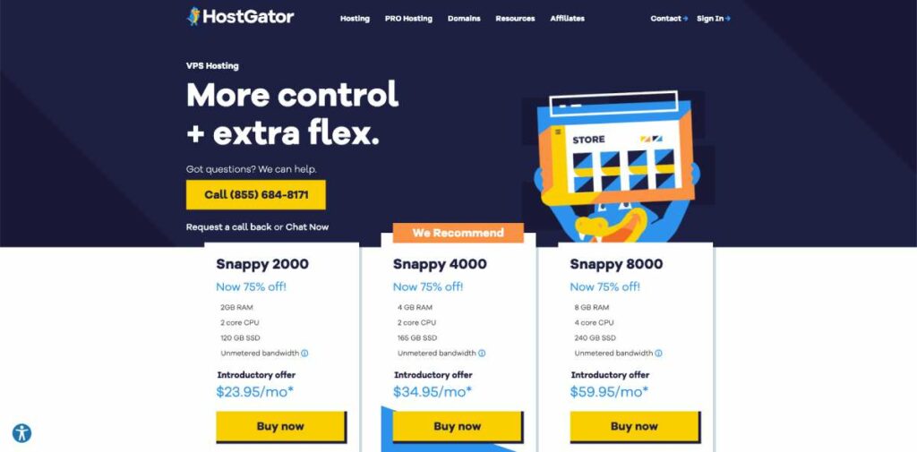 hostgator unlimited badwidth vps hosting