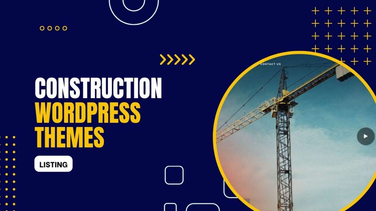 25 Best Construction Company WordPress Themes 2024
