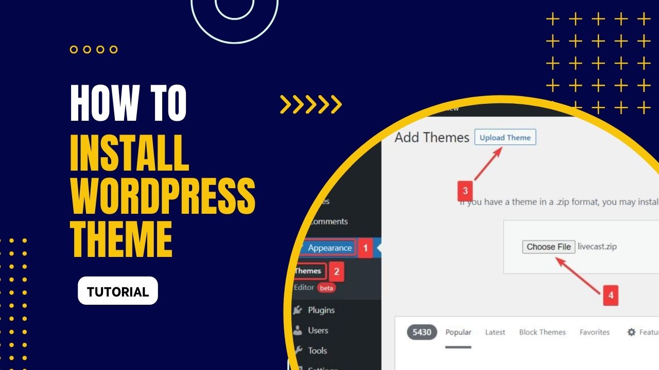 How to Install a WordPress Theme (in only 5 Steps)