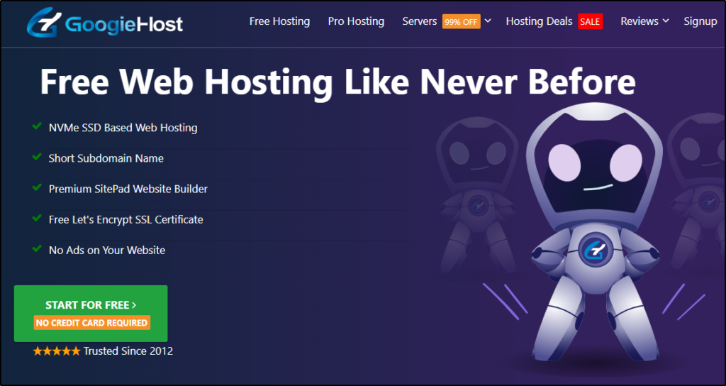 googie host best for bandwidth