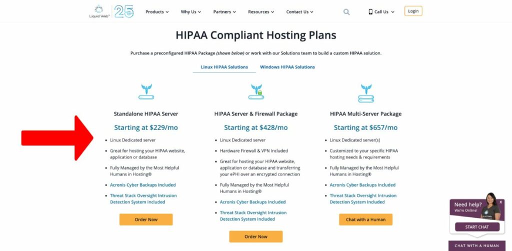 liquidweb hosting hipaa compliant