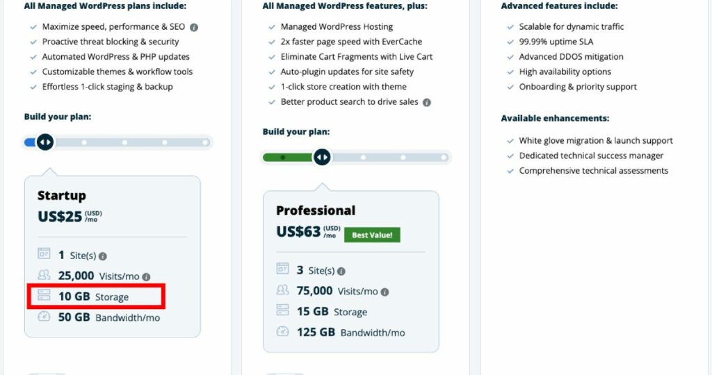 wpengine pricing