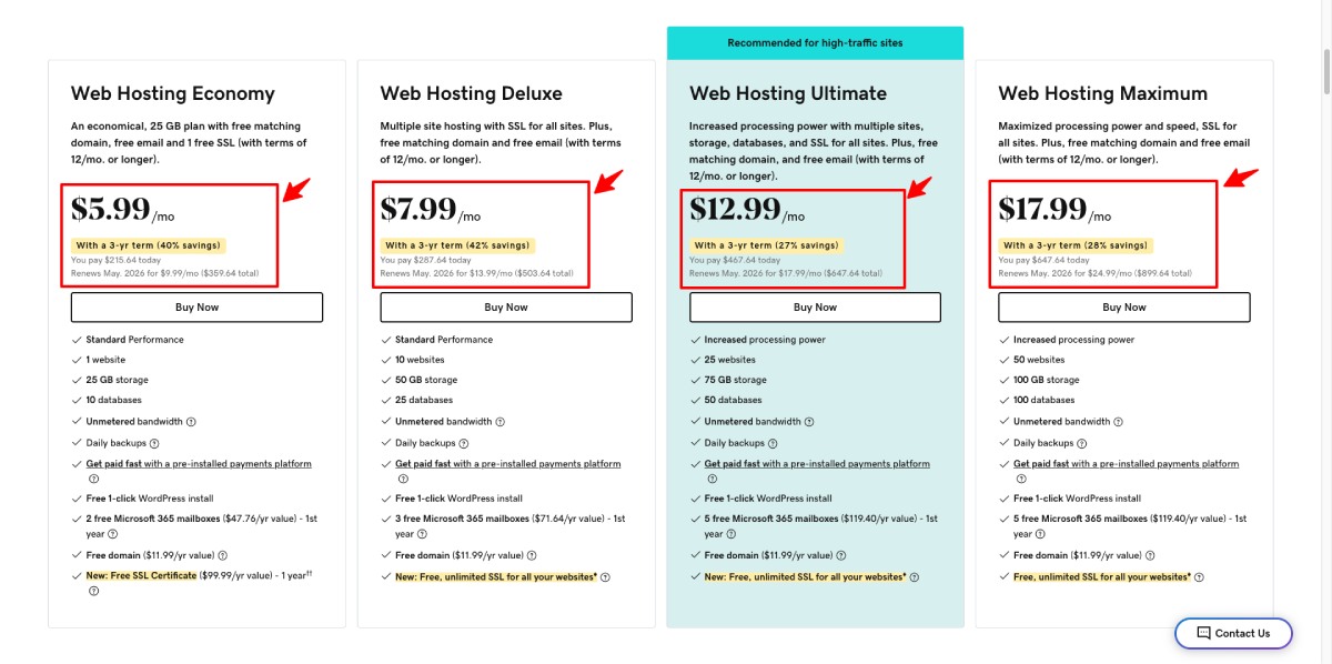 Godaddy WordPress Hosting Plans and Pricing Is it Worth it?