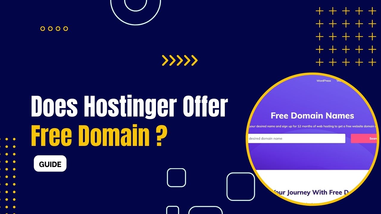 Does Hostinger Offer Free Domain? (Excl. Discount)
