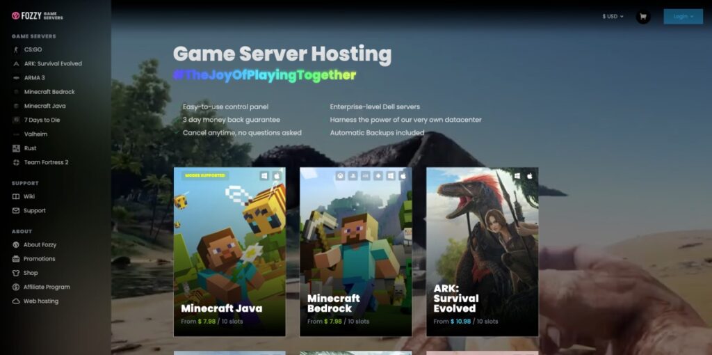 gaming servers