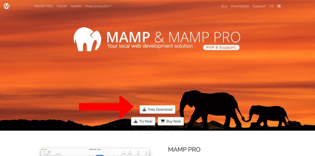 MAMP download