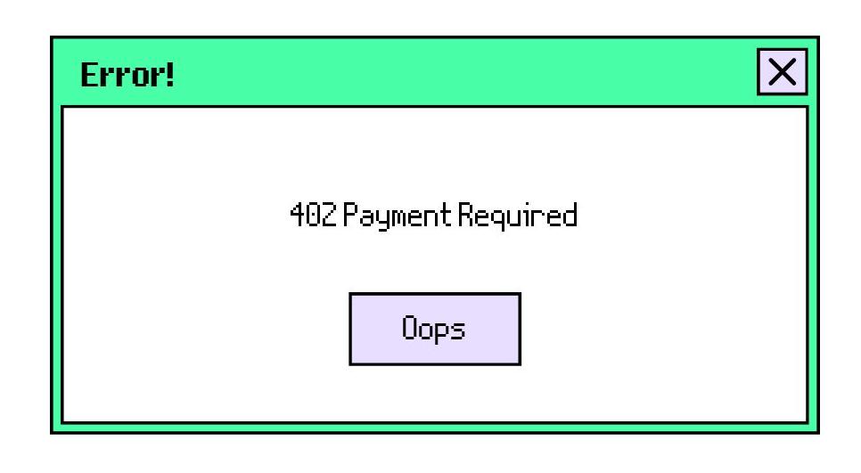 http 402 payment required