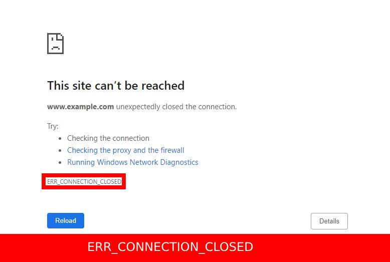 err_connection_closed