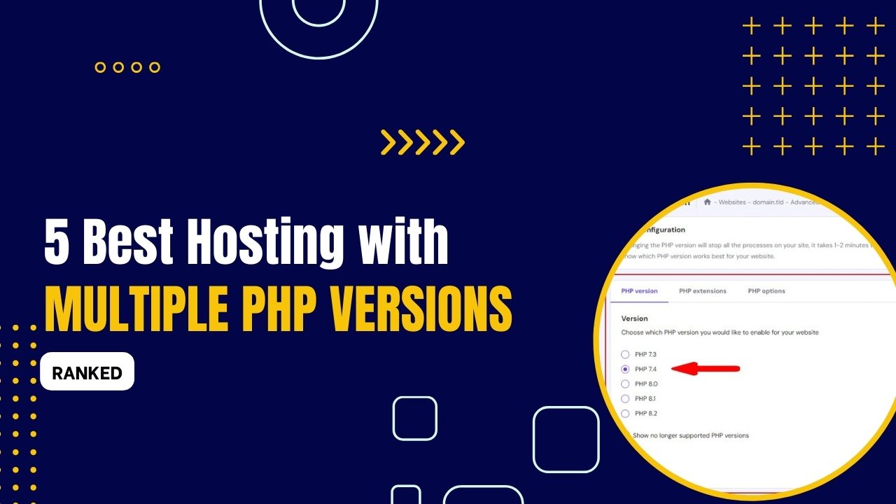 5 Best Hosting with Multiple PHP Versions 2024
