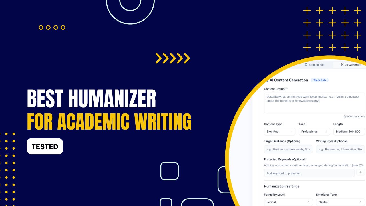 9 Best Humanizer for Academic Writing in 2026 (Tested)