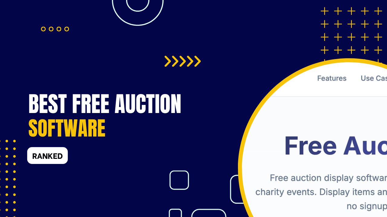 5 Best Free Auction Software 2026 (Ranked)