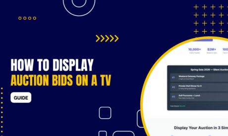 How to Display Auction Bids on a TV (Guide)