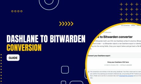 Dashlane to Bitwarden Conversion Guide 2026
