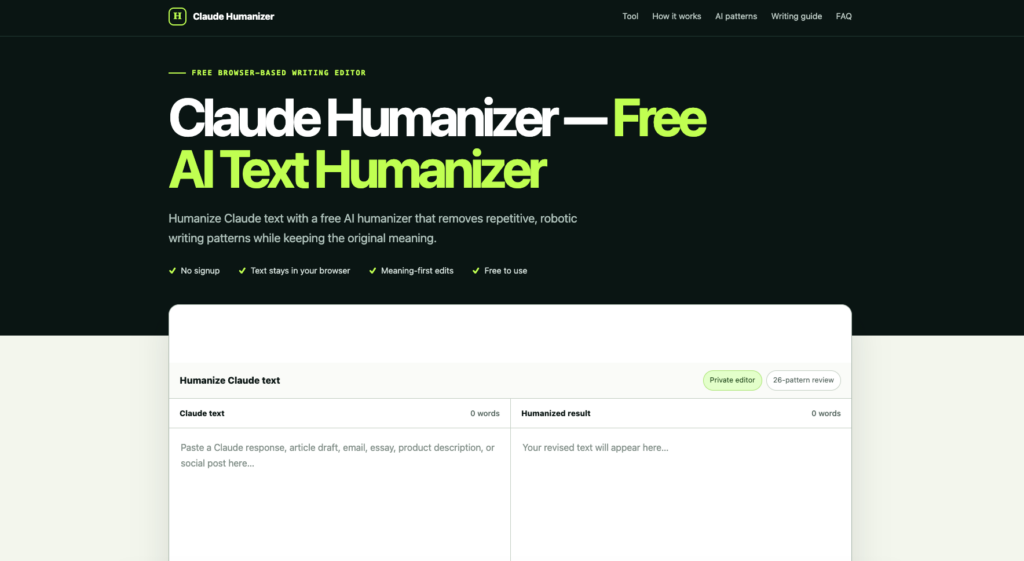 Claude Humanizer