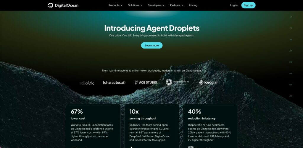 digitalocean ai agent hosting